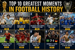 greatest moments in football history